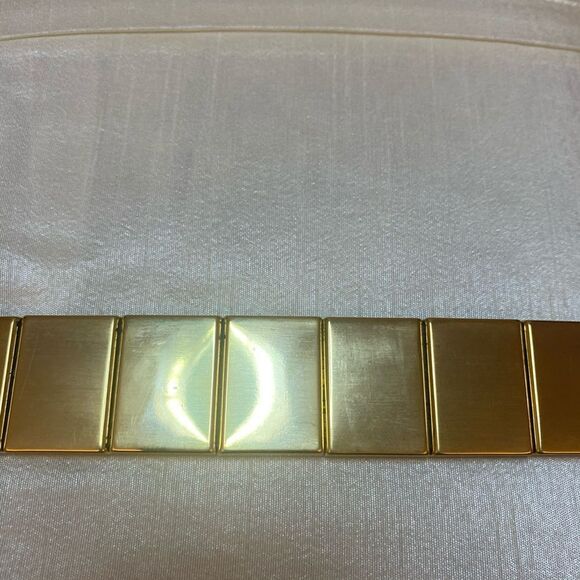 Nanni genuine alligator skin/ solid brass belt, L 34,5 inch - Picture 5 of 8